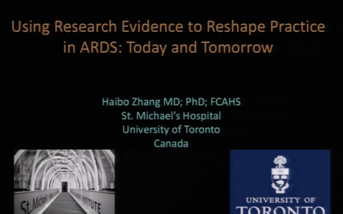 ARDS临床研究改变实践（张海波）