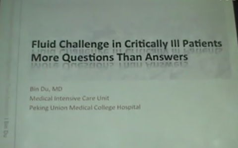 Fluid Challenge in Critically Ill PatientsMore Questions Than Answers_协和杜斌