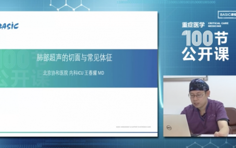 肺超的切面与常见体征