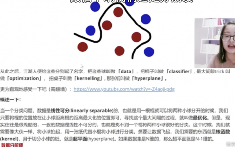 【菊安酱的机器学习】第5期 支持向量机