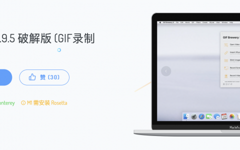 GIF Brewery 3.9.5 破解版 (GIF录制及视频转gif)