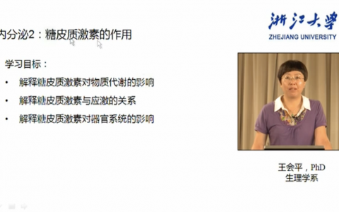 浙江大学生理学_糖皮质激素激素的作用_王会平