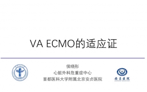 VA-ECMO:适应症和时机