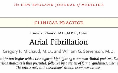 Atrial Fibrillation房颤