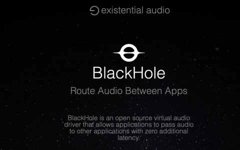 Mac录屏录制系统声音_BlackHole2ch.v0.2.10