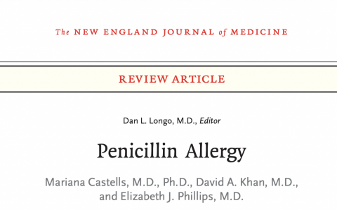 NEJM: 青霉素过敏