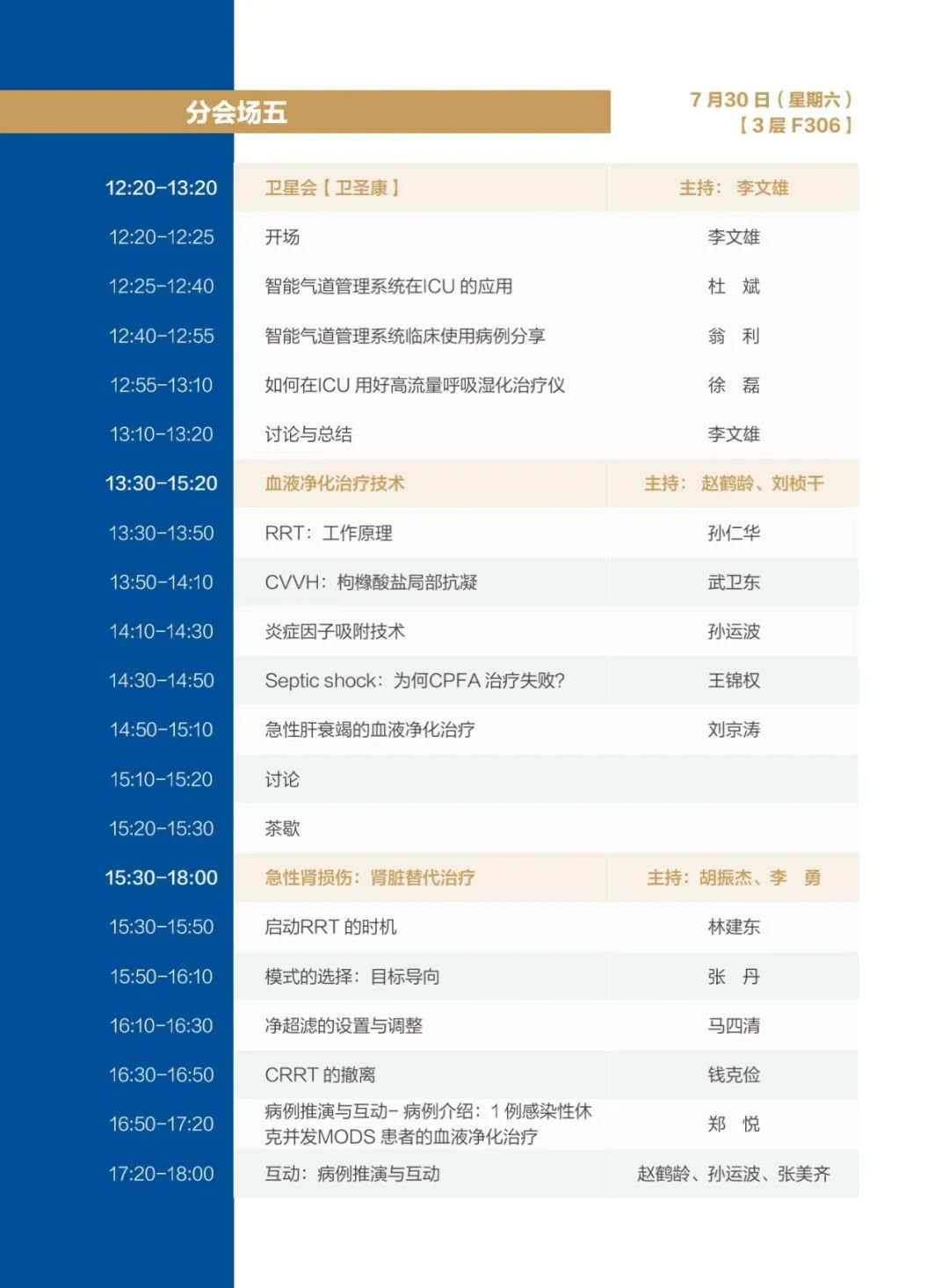第五届中国危重病医学研究论坛&第五届中国重症治疗技术大会