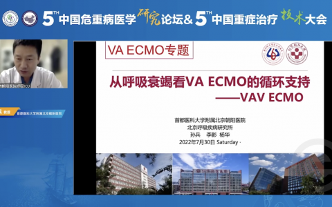 从呼吸衰竭看VA-ECMO的循环支持_朝阳医院孙兵