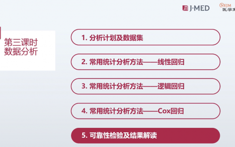 《队列研究的临床应用》系列课：12_可靠性检验及结果解读