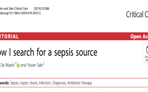 CC: 脓毒症感染源寻找七步法