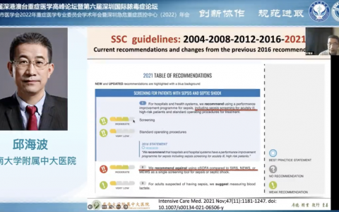 脓毒性休克早期复苏：指南与病理生理_邱海波