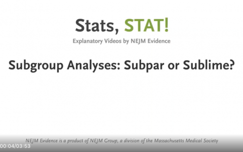 亚组分析：每天一苹果，医生远离我？| NEJM循证