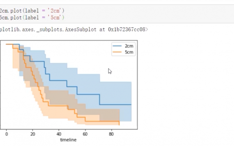 python做COX回归分析