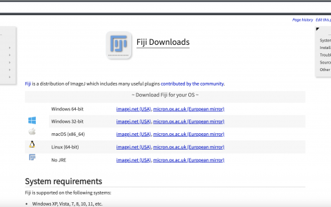 图像处理软件—ImageJ