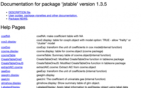 Jstable 包进行亚组分析-R语言