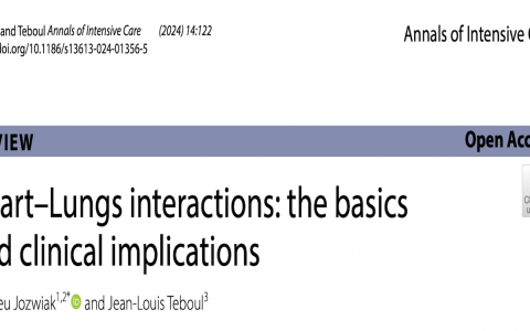 【综述】心脏-肺部相互作用：基础与临床意义