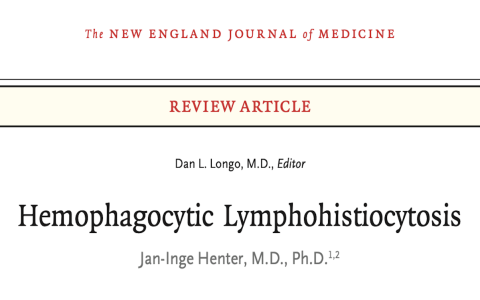 NEJM:噬血细胞综合征