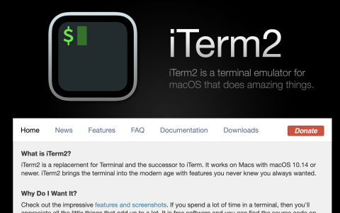 炫酷终端神器：iTerm2 + Oh My Zsh