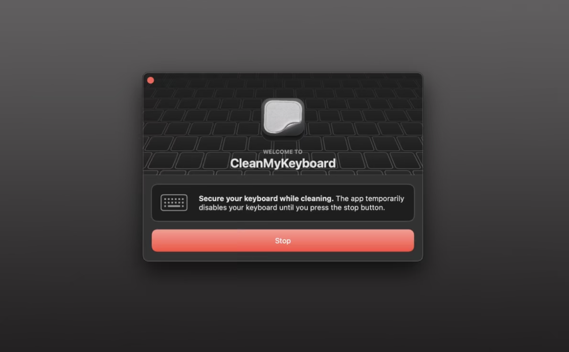 Mac软件：CleanMyKeyboard