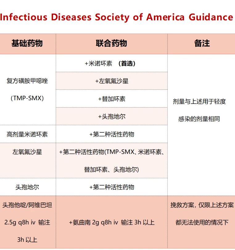 嗜麦芽窄食单胞菌抗菌药物选择及治疗方案