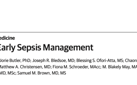 JAMA Network Open:医生在早期脓毒症管理中的差异