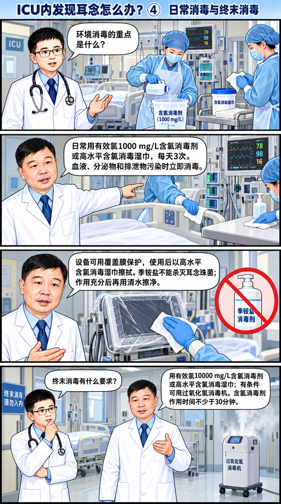 ICU内发现耳念怎么办？