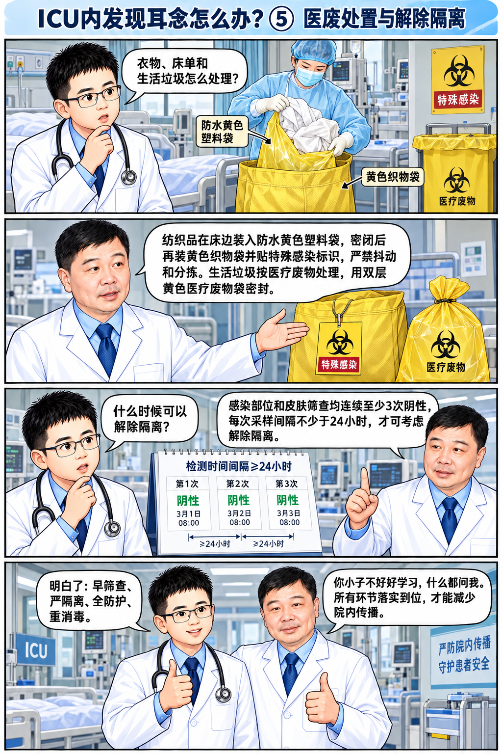 ICU内发现耳念怎么办？