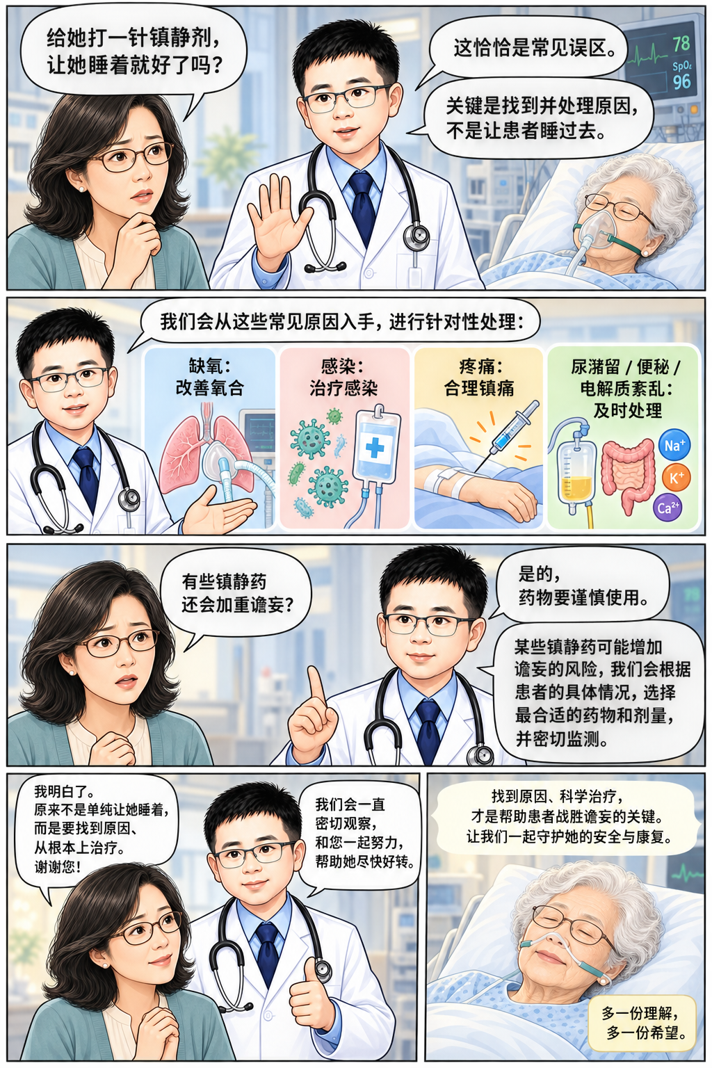 医生,她为什么一直在说胡话?