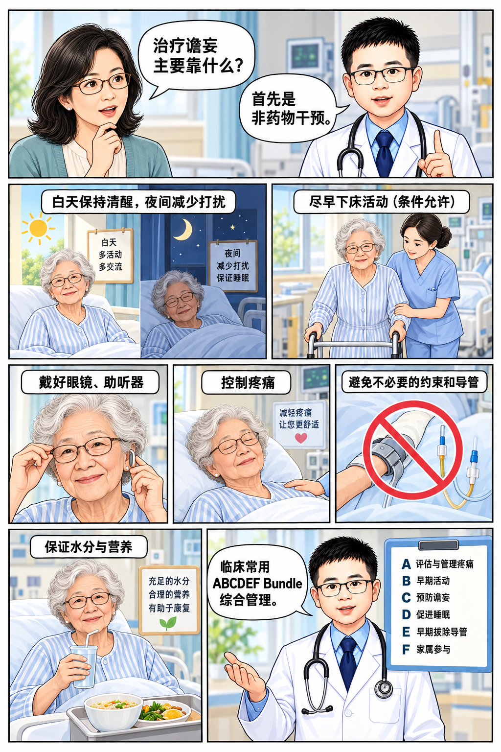 医生,她为什么一直在说胡话?