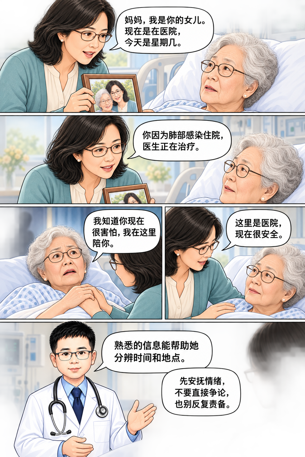 医生,她为什么一直在说胡话?