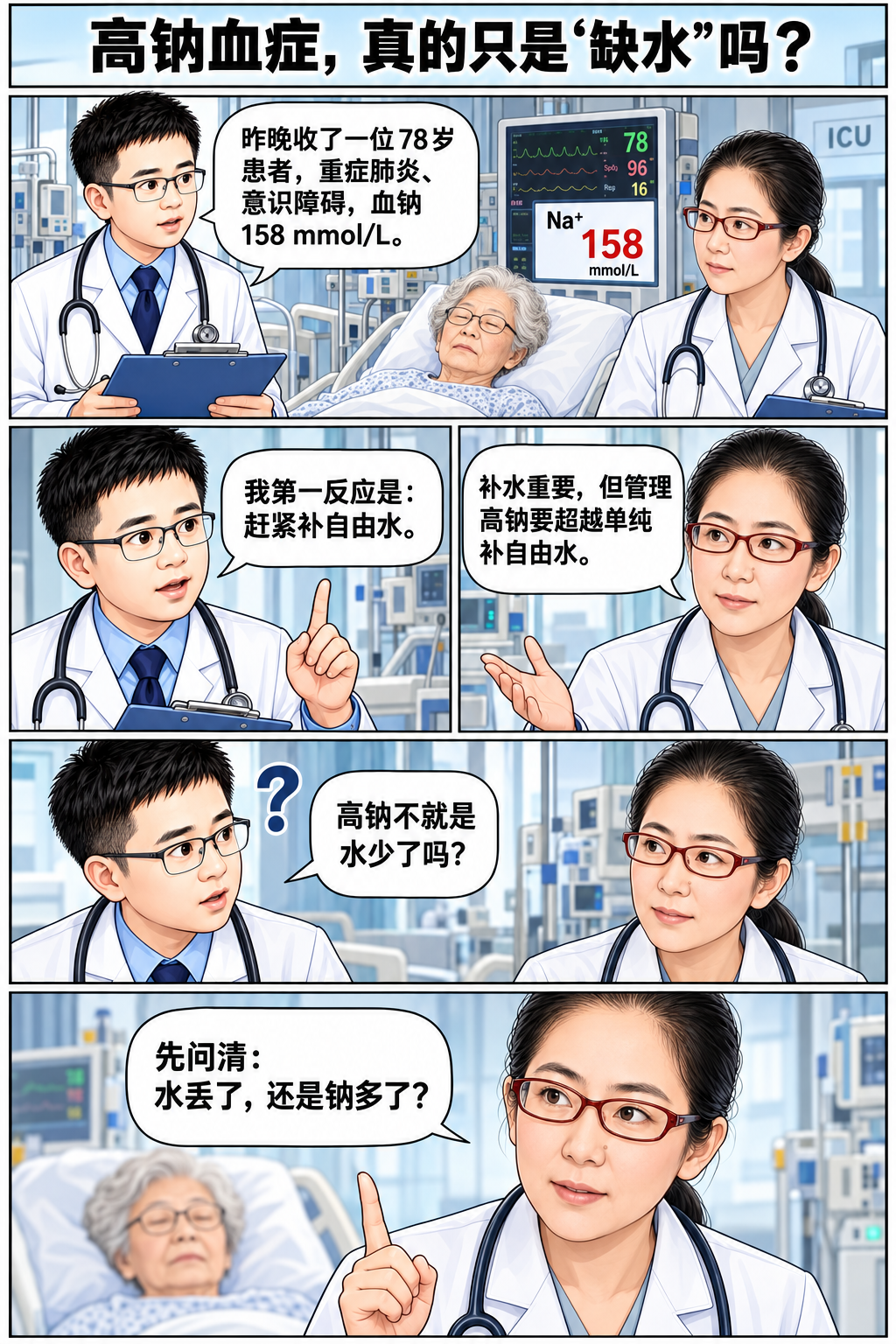 高钠血症,真的只是“缺水”吗?