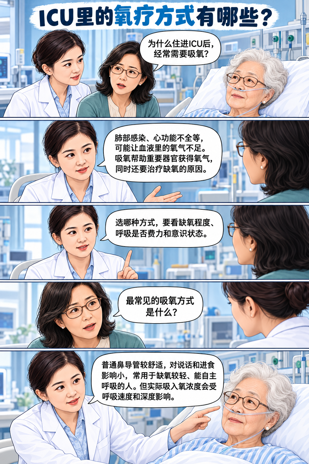 ICU里的氧疗方式有哪些?