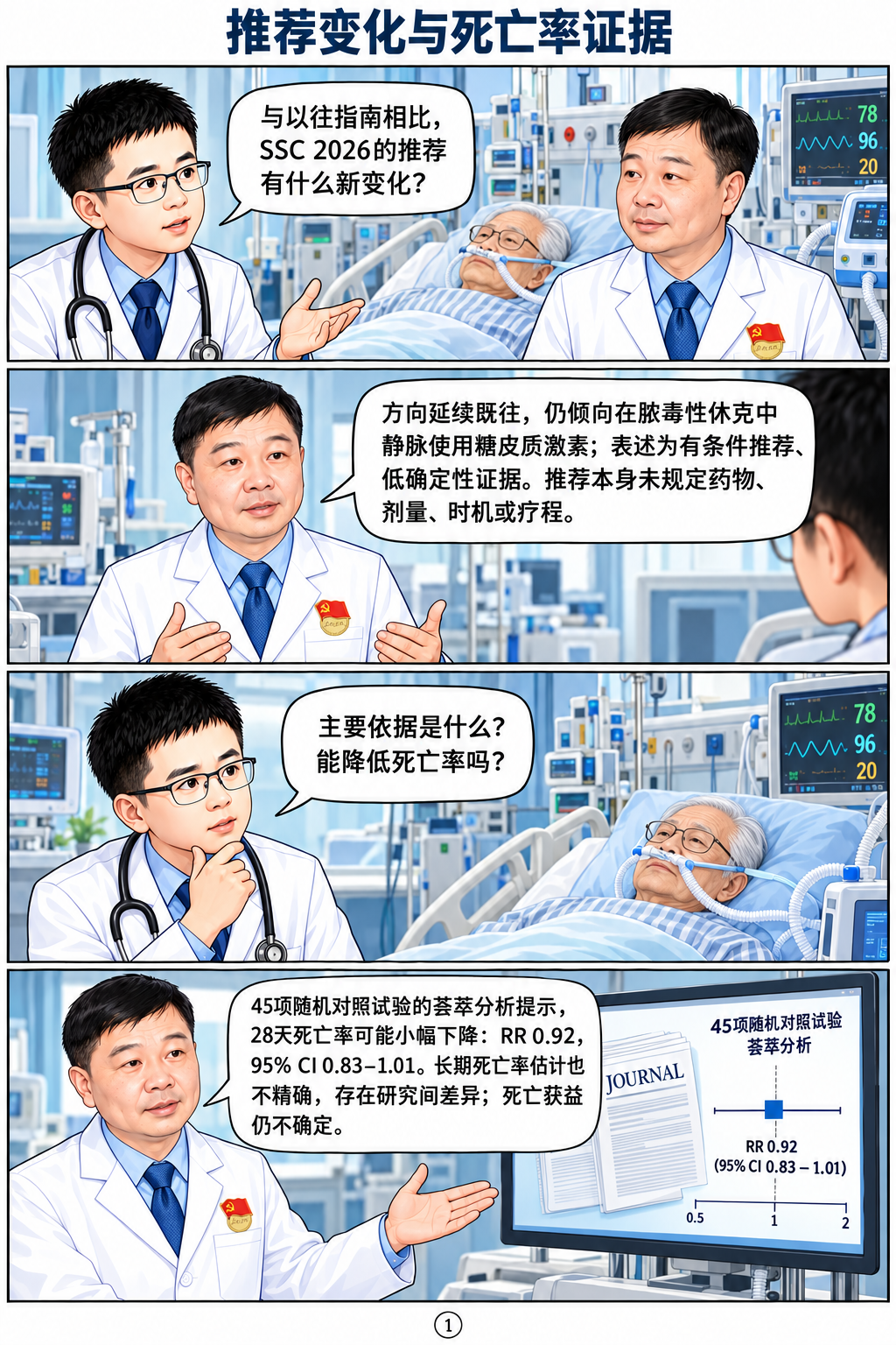 脓毒性休克糖皮质激素治疗--再读SSC 2026指南