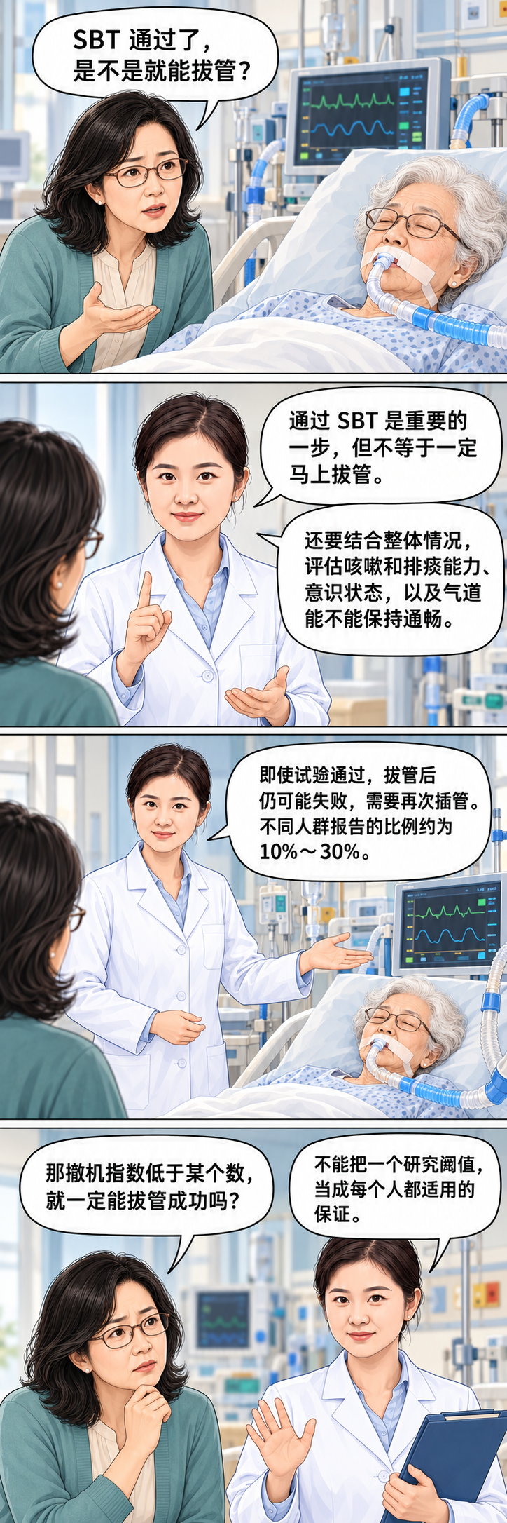 医生,什么时候能拔管了?