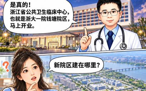 浙一钱塘院区马上开业了！
