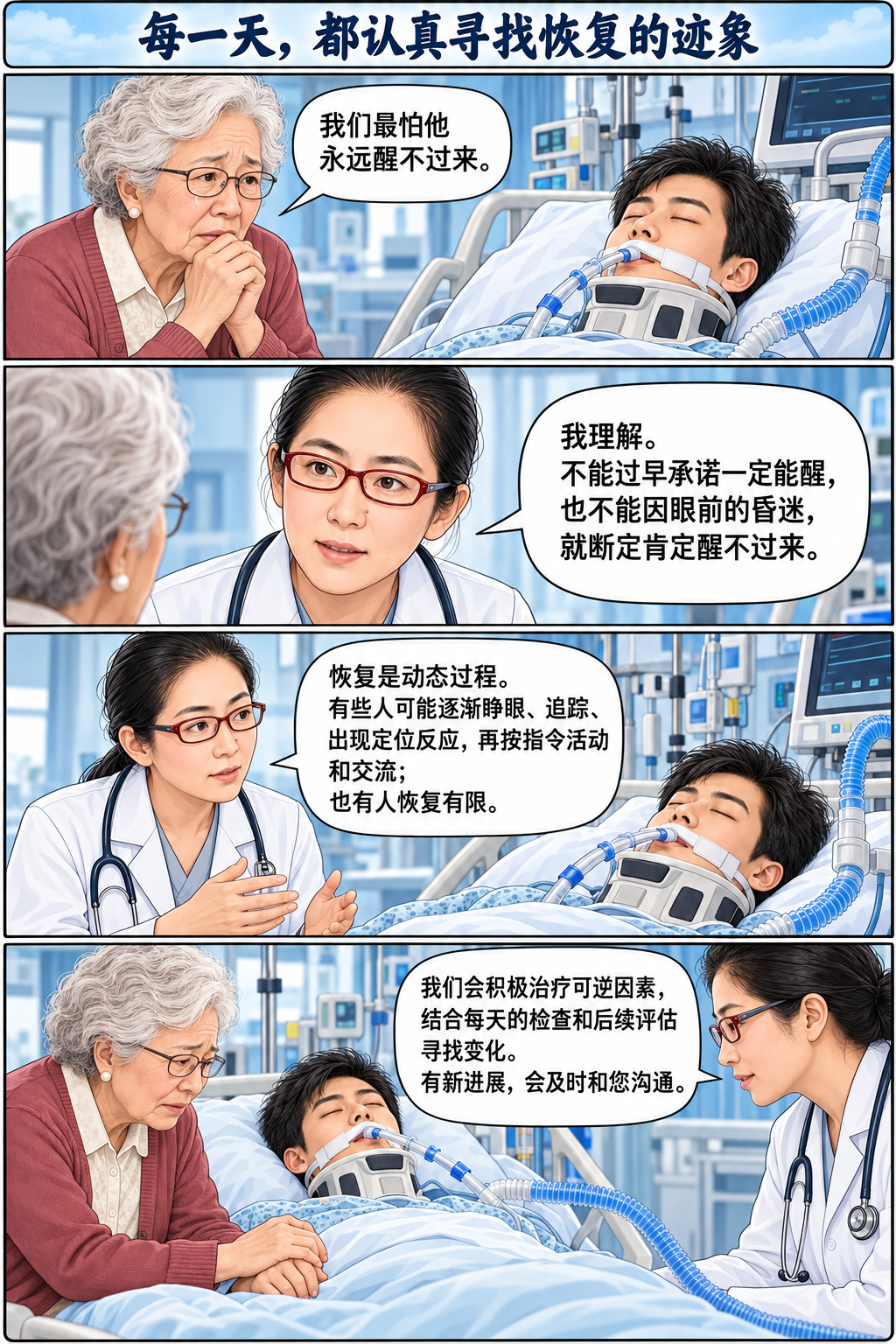 医生,患者还能醒过来吗?